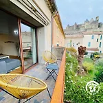 Loft Cocon Climatise - Imprenable Vue Sur Le Chateau Comtal Carcassonne