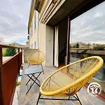Loft Cocon Climatise - Imprenable Vue Sur Le Chateau Comtal Apartment