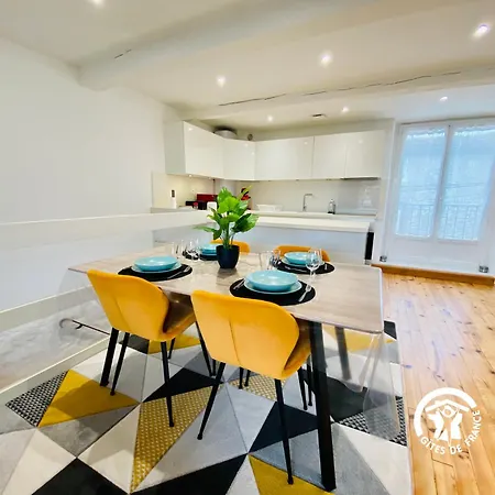 Loft Cocon Climatise - Imprenable Vue Sur Le Chateau Comtal Apartmán