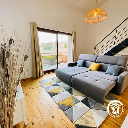 Loft Cocon Climatise - Imprenable Vue Sur Le Chateau Comtal Apartmán *