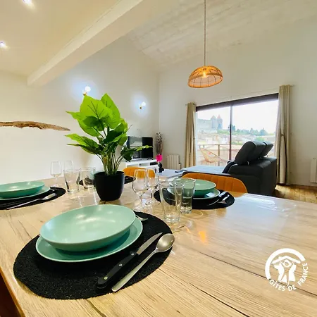 Apartmán Loft Cocon Climatise - Imprenable Vue Sur Le Chateau Comtal *