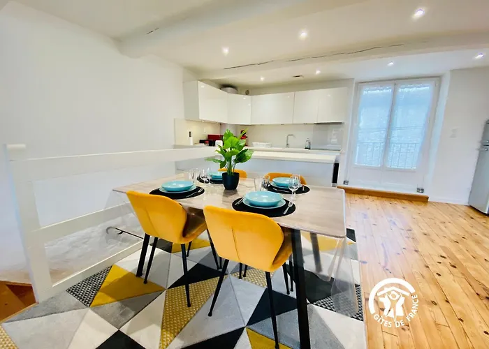 Loft Cocon Climatise - Imprenable Vue Sur Le Chateau Comtal Daire